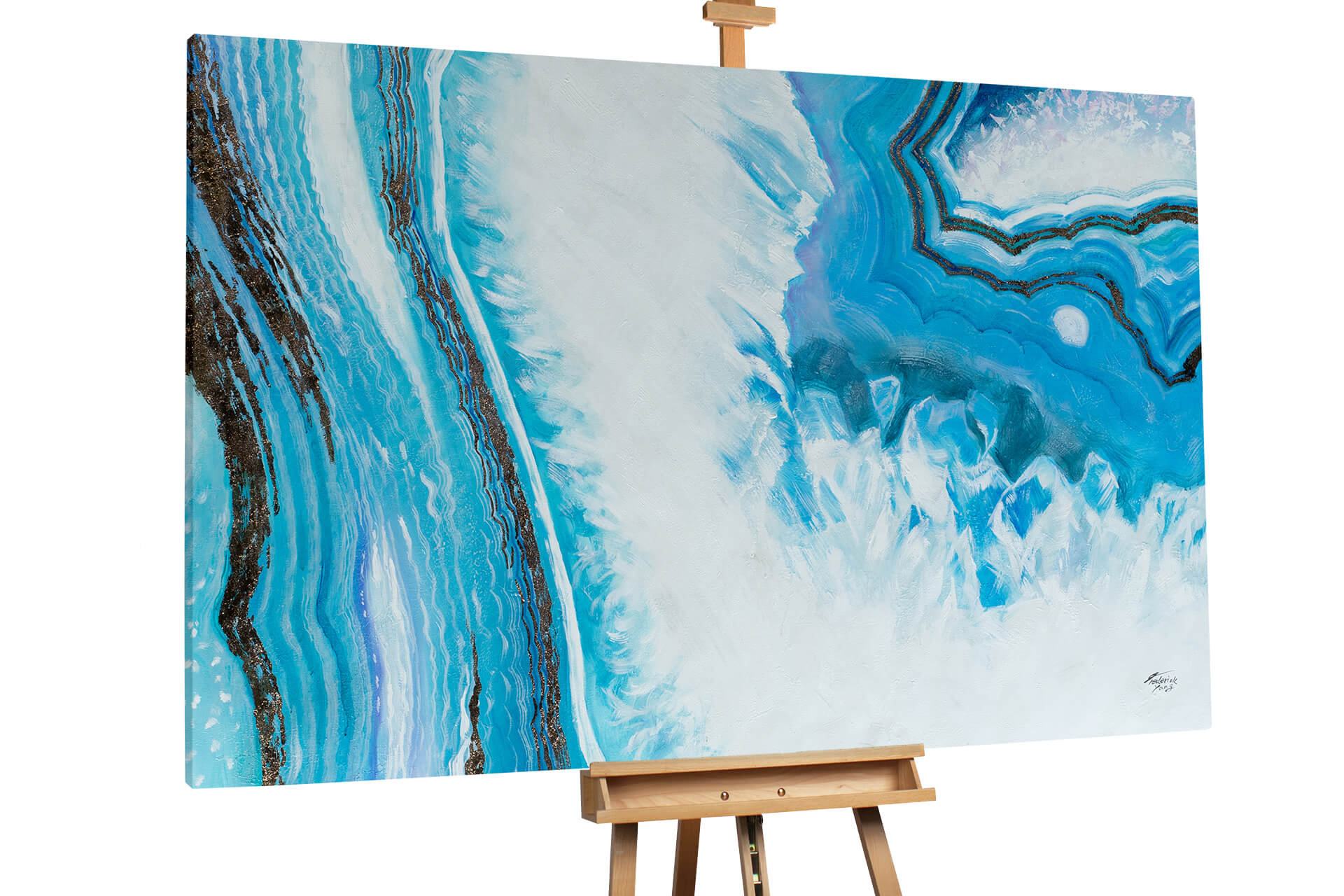 Pedir Cuadro Xxl Marble Ocean KunstLoft