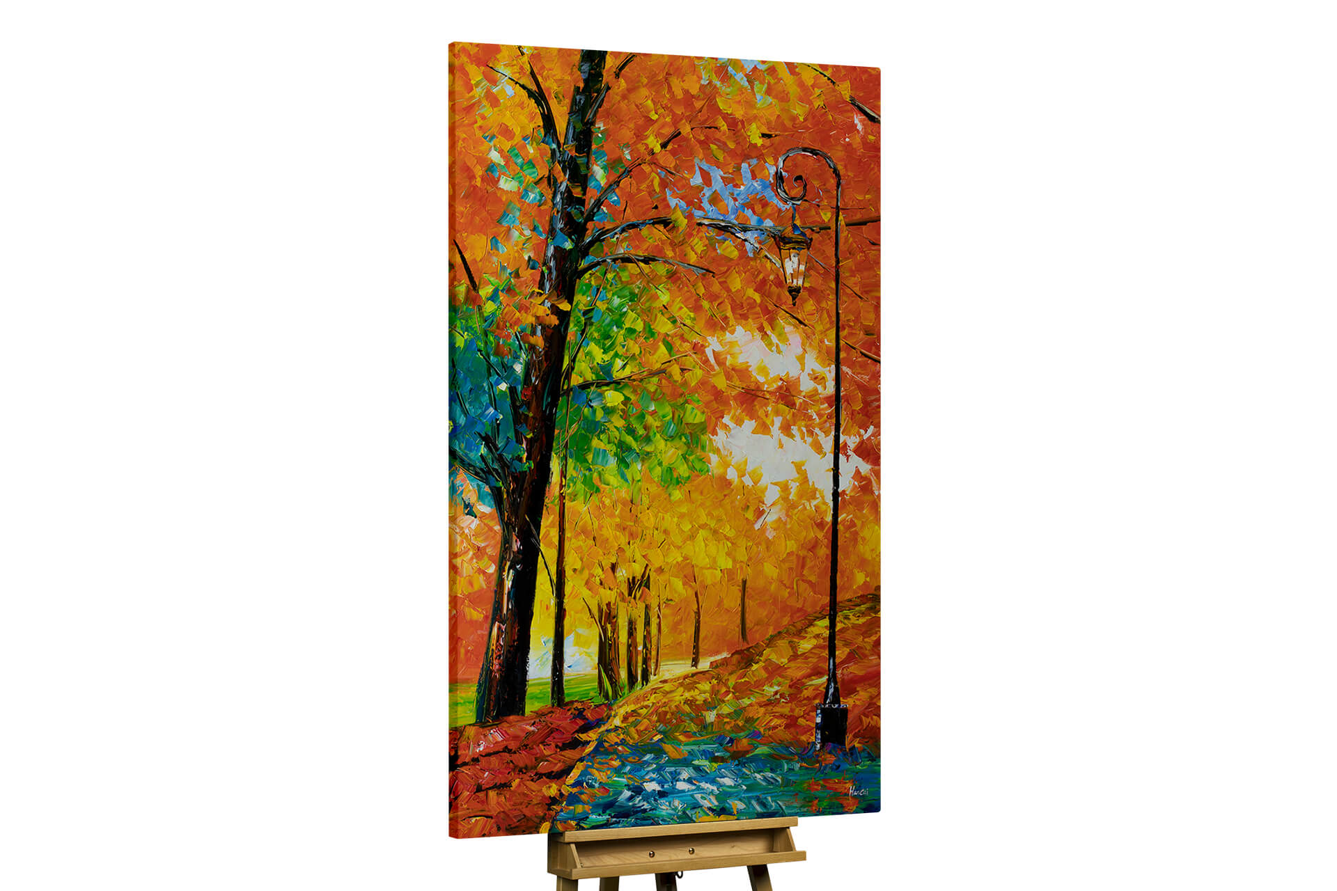 Dipinto A Olio Autumn Mood Comprare KunstLoft