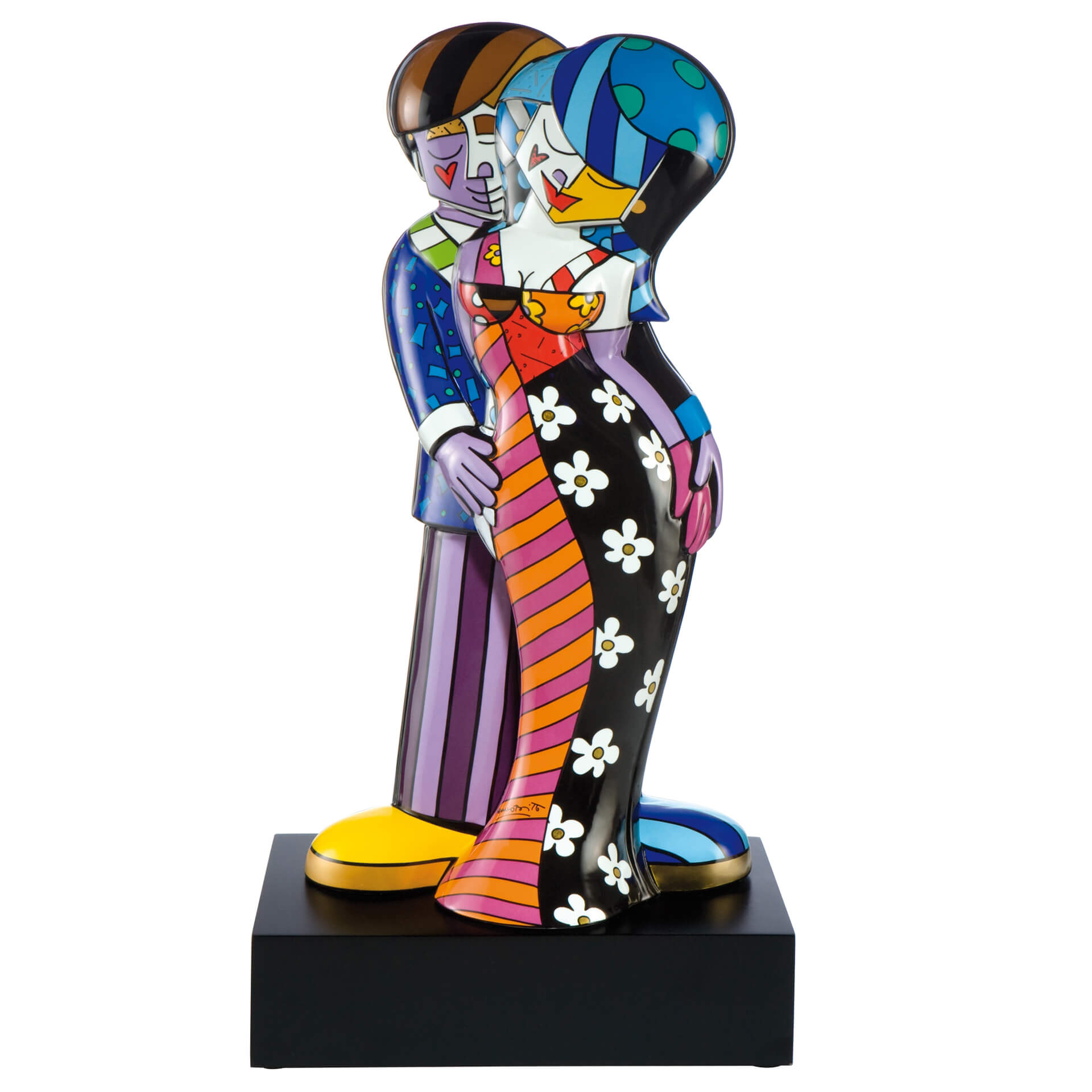 Figura Porcelana Wir Beide F R Immer De Romero Britto Kunstloft