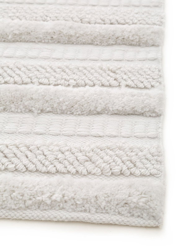 Design Teppich aus recyceltem Material Toni Beige