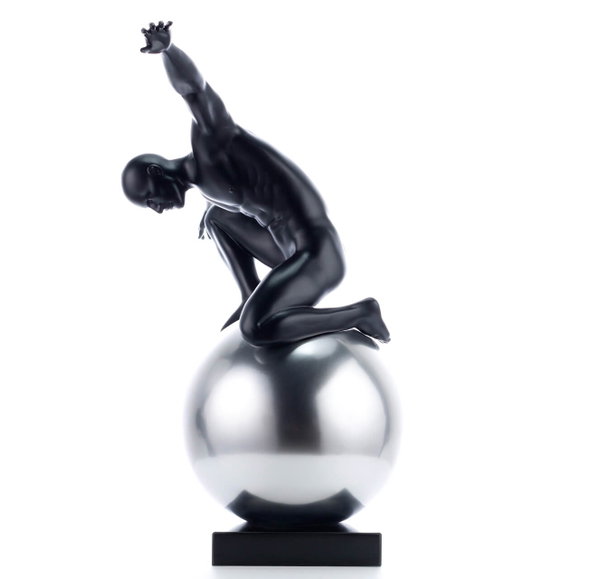 Sculpture 'Internal Balance' 48x47x27cm