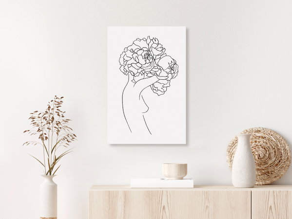 Kunstdruck auf Leinwand 'Gardener Vertical'