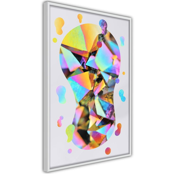 Poster 'Abstract Light Bulb'