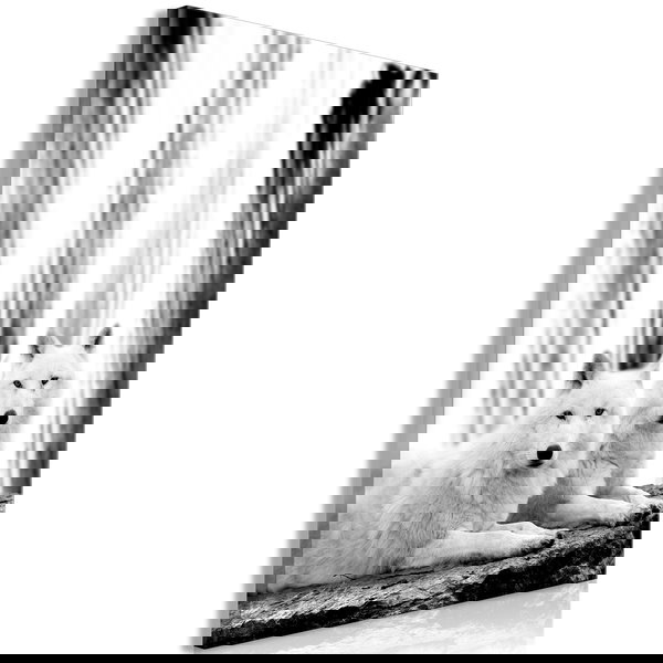 Impression sur toile 'Forest Love Vertical'