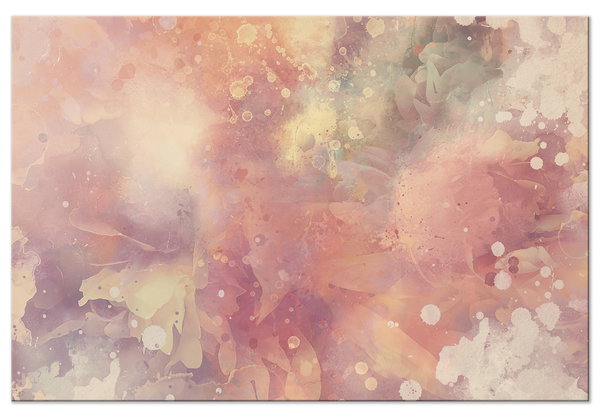Kunstdruck auf Leinwand 'Colourful Explosion Wide'