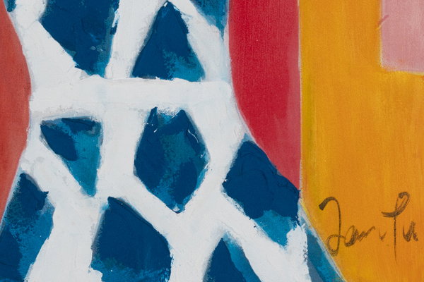 Firmato dall'artista