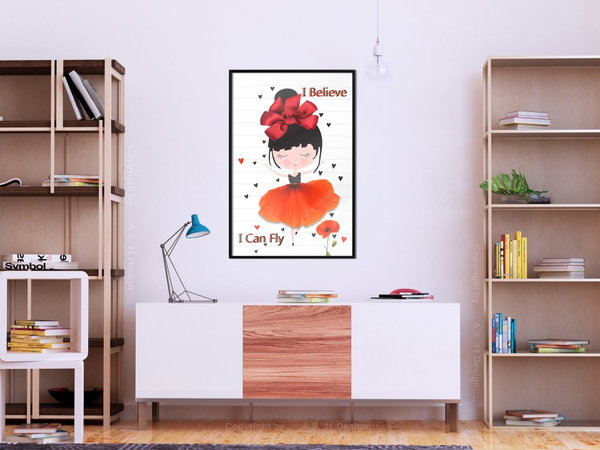 Poster 'I Believe I Can Fly'