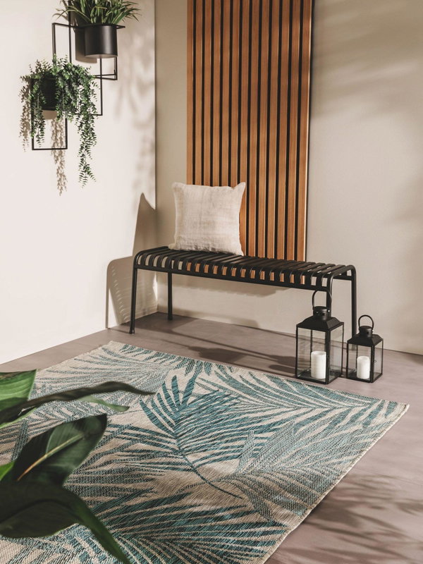Design In- &amp; Outdoor-Teppich Cleo Blau