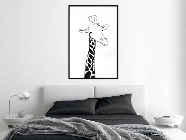 Poster 'Plaid Neck'