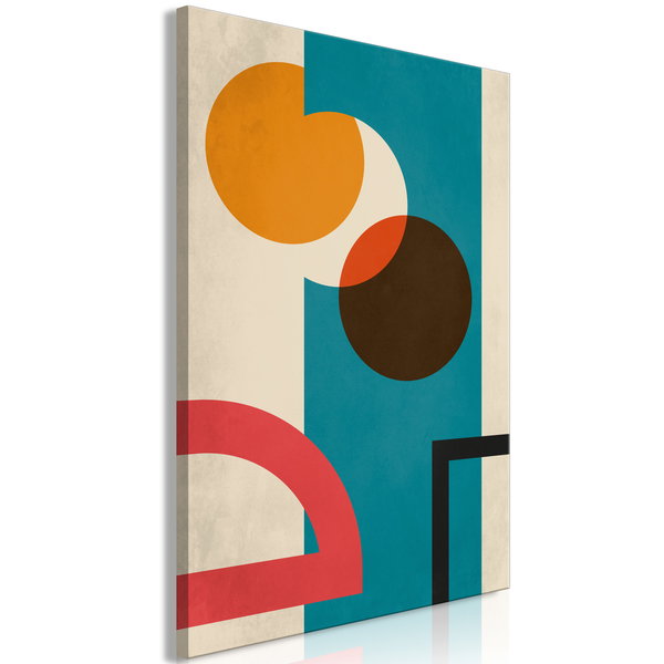 Impression sur toile 'Hidden Shape Vertical'