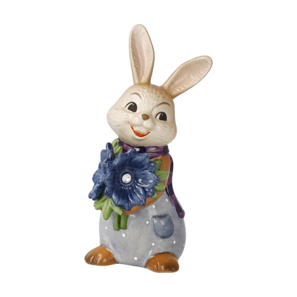 Modern porcelánfigura 'Little Cavalier', művész: Goebel 6,5x12x5,5cm