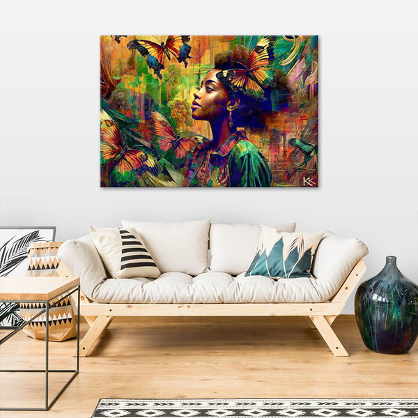 Kunstdruck auf Leinwand 'Metamorphosis of Strength 2'