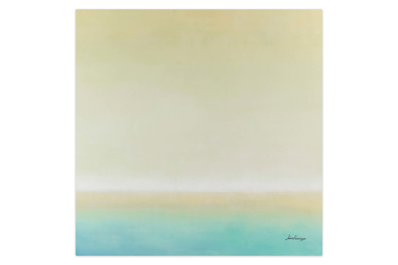 XXL Olieverf schilderijen 'View to the Sea' | Handgeschilderd unicum in de ruimte.