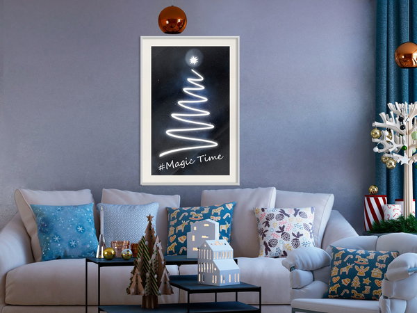 Poster 'Bright Christmas Tree'