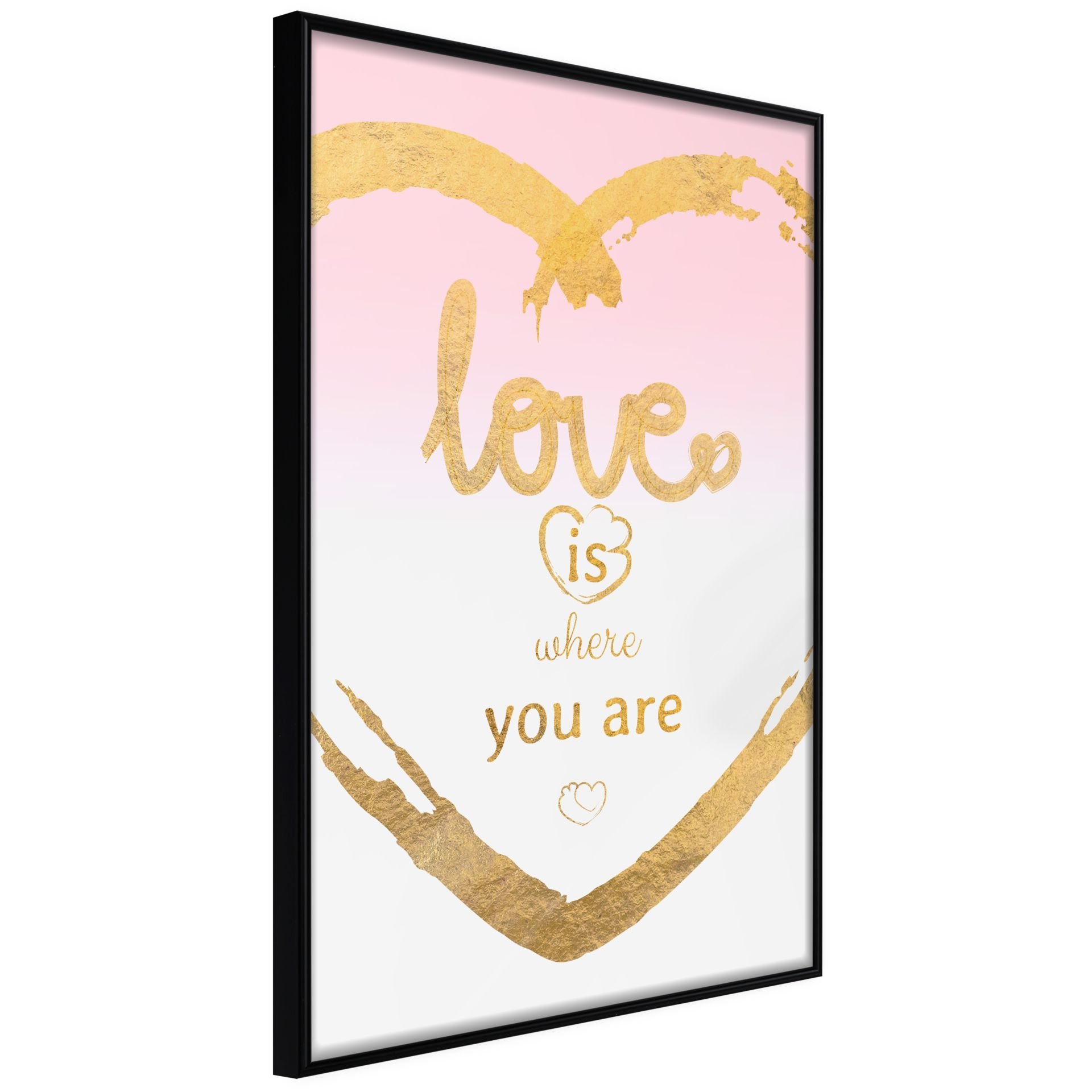| Buy Are\' Is \'Love poster You Where KunstLoft