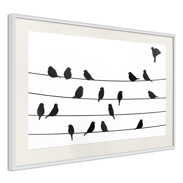 Poster 'Birds Council Meeting'