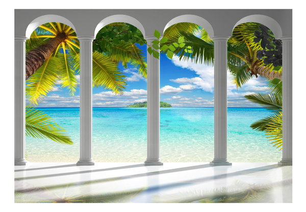 Tapete 'Sea behind Columns'