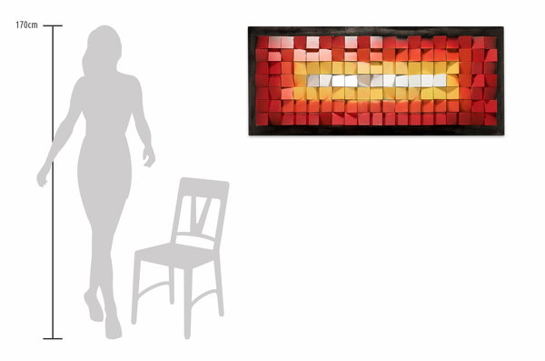 Kunst im optimalen Größenverhältnis