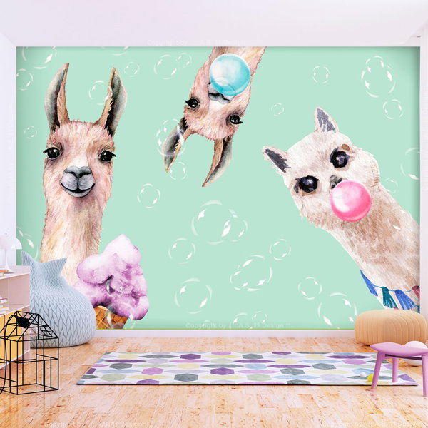 Wallpaper 'Crazy Llamas'