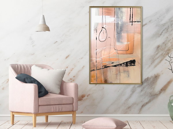 Poster 'Pastel Abstraction'