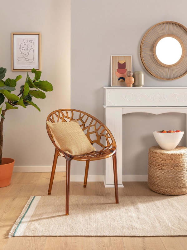 Design Wollteppich Karla Beige