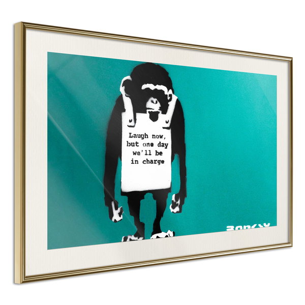 Poster 'Angry Monkey'