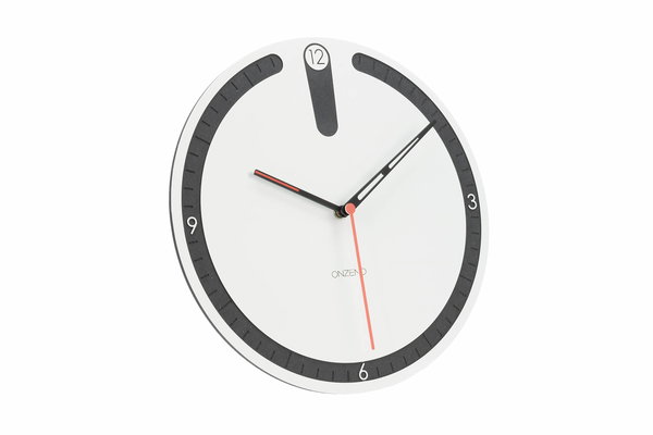 Minimalistische Wanduhr