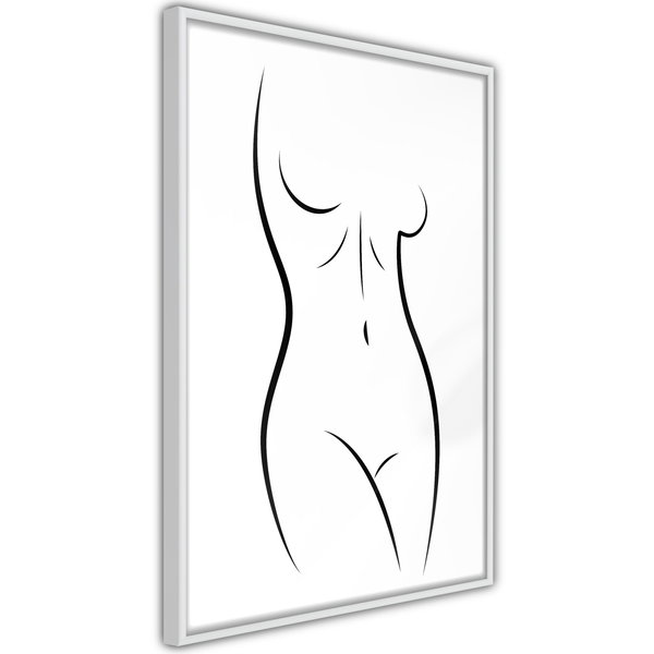 Poster 'Minimalist Nude'
