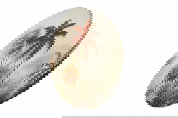 Okrúhly obraz 'Serene Forest'