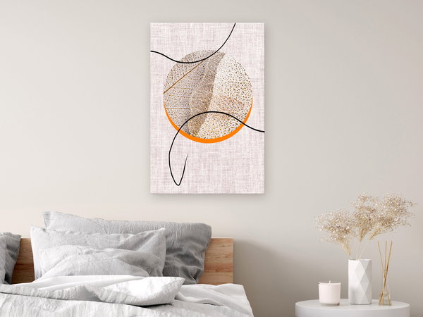 Kunstdruck auf Leinwand 'Moonlight Sonata Vertical'