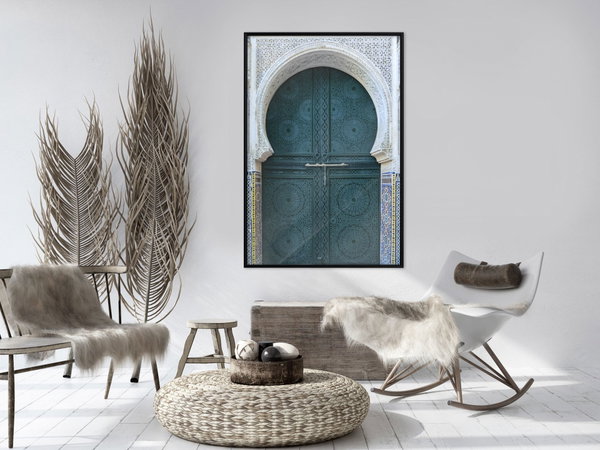 Poster 'Closed Passage (Brown)'