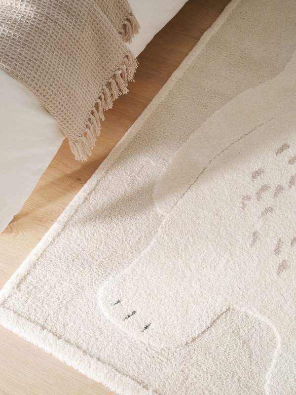 Børnetæppe 'Eve Cream/Beige III'