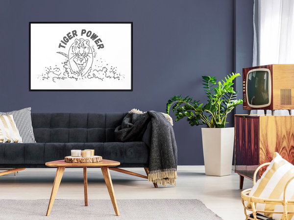 Poster 'Tiger Power'