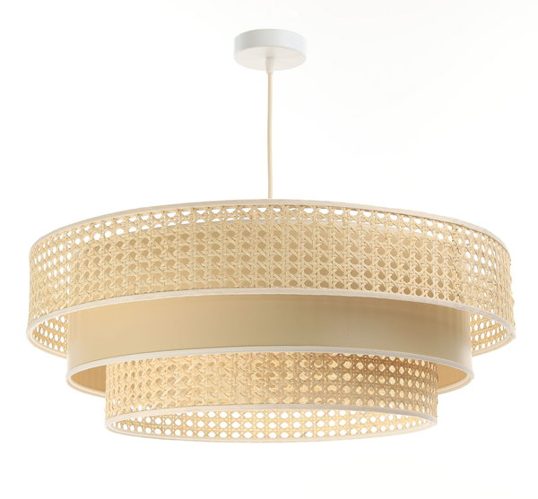 Pendelleuchte 'Rattan Lacey Prominent'