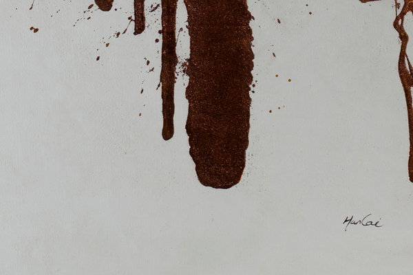 Großzügig aufgetragene Farben