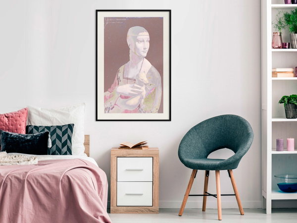 Poster 'Pastel Lady'