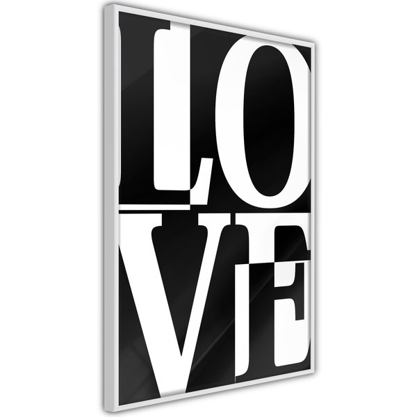 Poster 'Black and White Love'