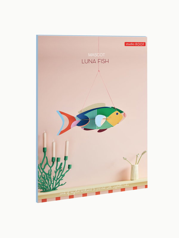Hängende Deko 'Leuchtender Fisch'