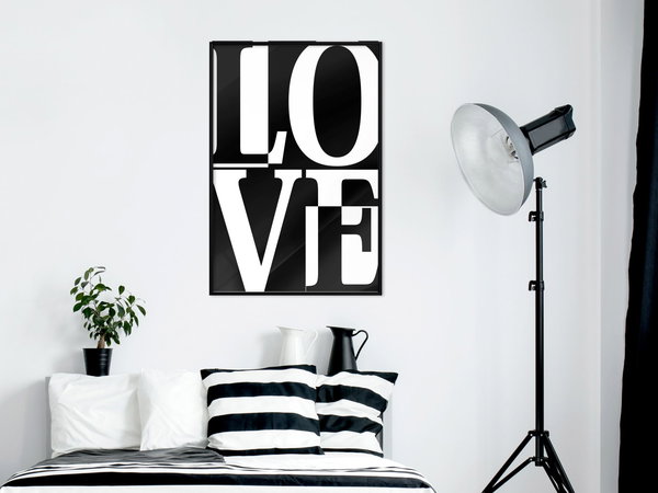 Poster 'Black and White Love'
