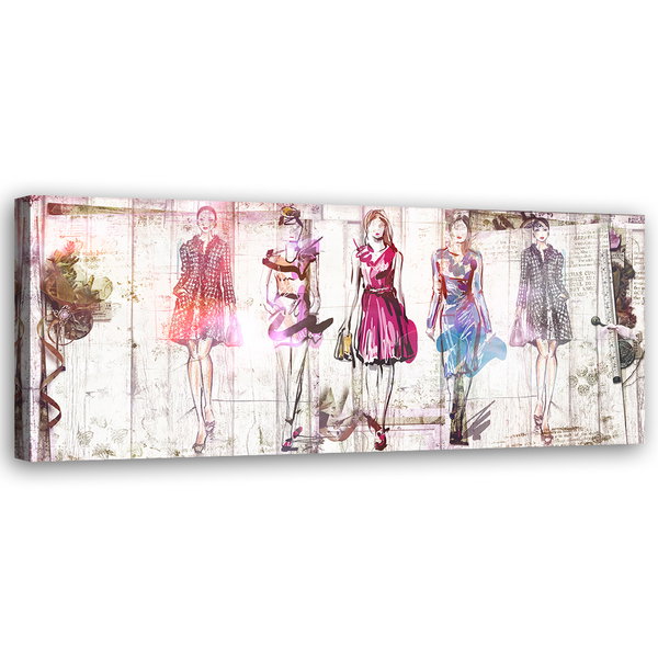 Kunstdruck auf Leinwand 'Runway Reverie'