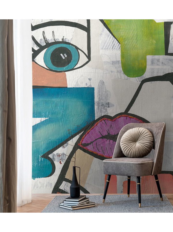 Tapete 'Geo Fusion' 212x280cm