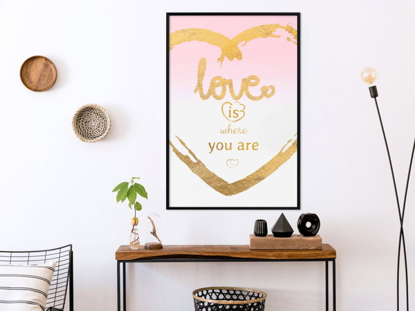 Poster 'Love Is Where You Are'