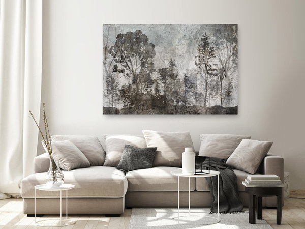 Kunstdruck auf Leinwand 'Symbiosis With Nature Wide'