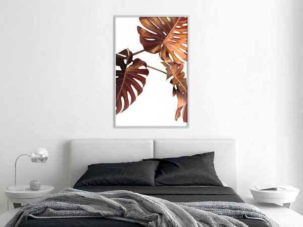 Poster 'Copper Monstera'