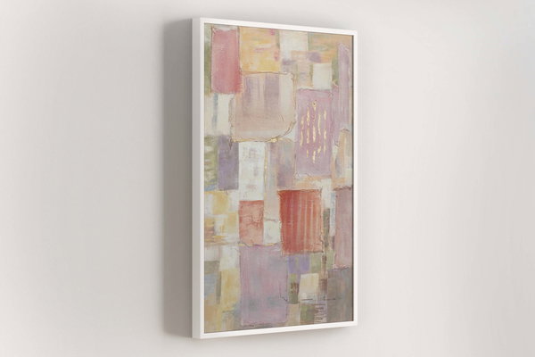 Κορνιζαρισμένος ακρυλικός πίνακας 'Kissed by the Muse' 83x123cm