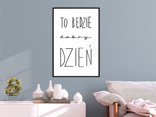 Poster 'To b?dzie dobry dzie?'