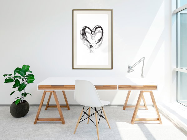 Poster 'Painted Declaration of Love'