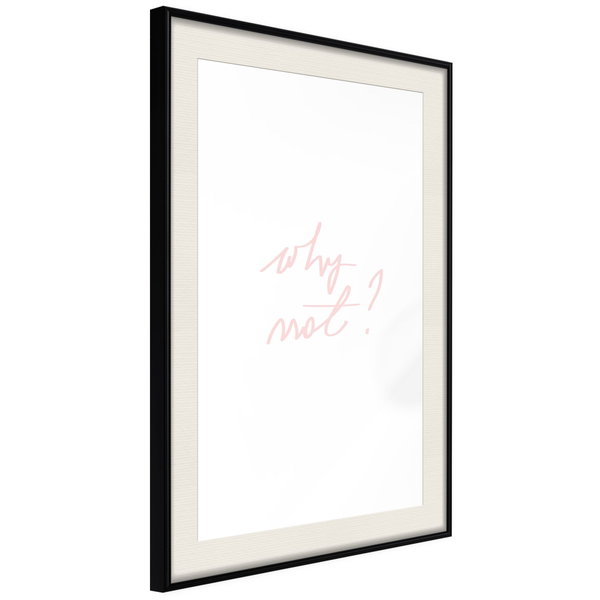 Poster 'Why Not?'