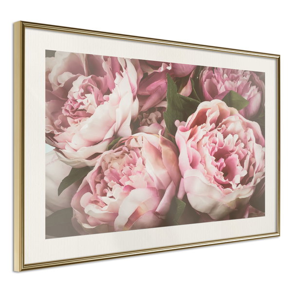 Poster 'Pink Peonies'