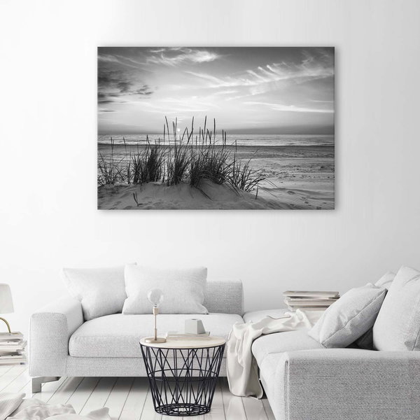Kunstdruck auf Leinwand 'Gray Dawn'